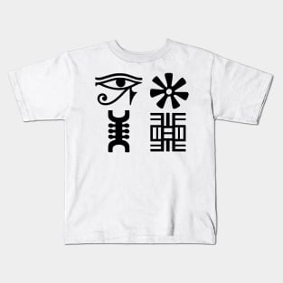 Adinkra  symbols Kids T-Shirt